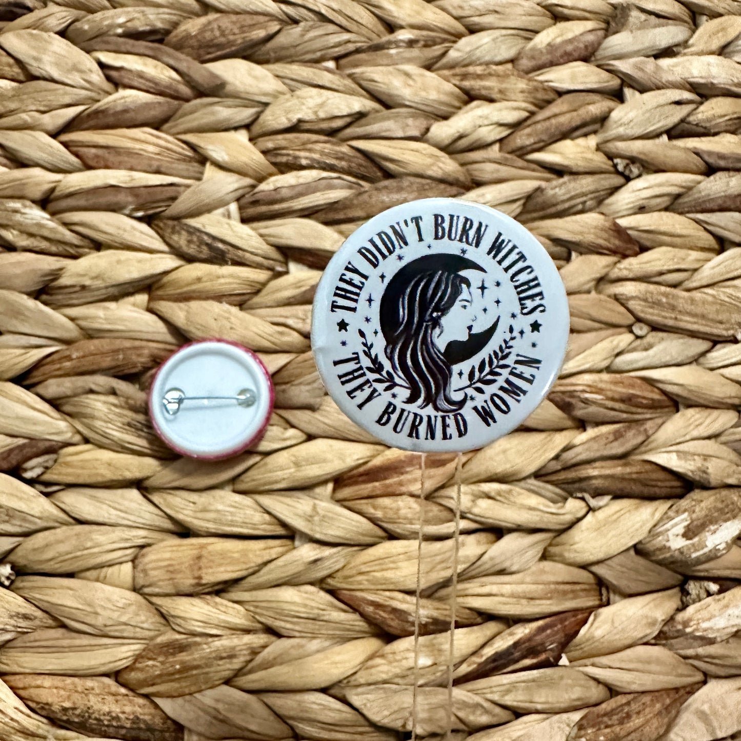 They Didn't Burn Witches | Button