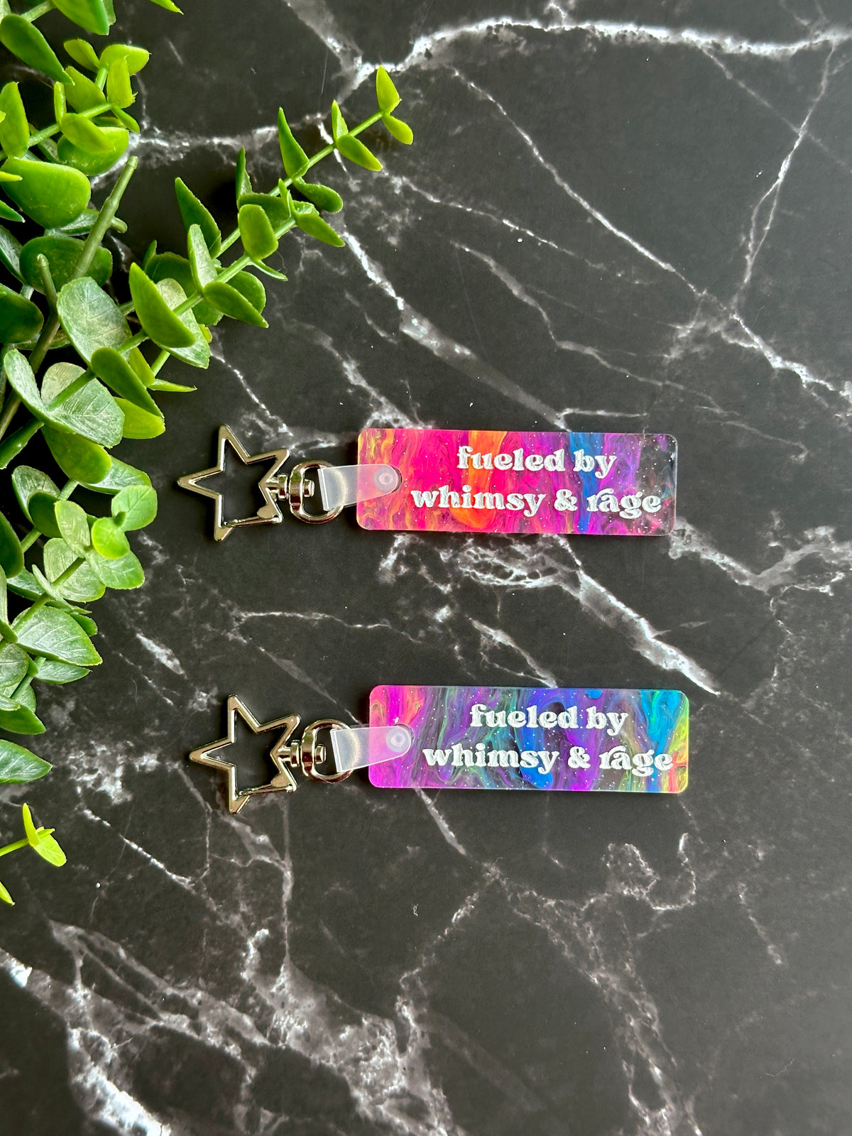 Whimsy & Rage Keychain