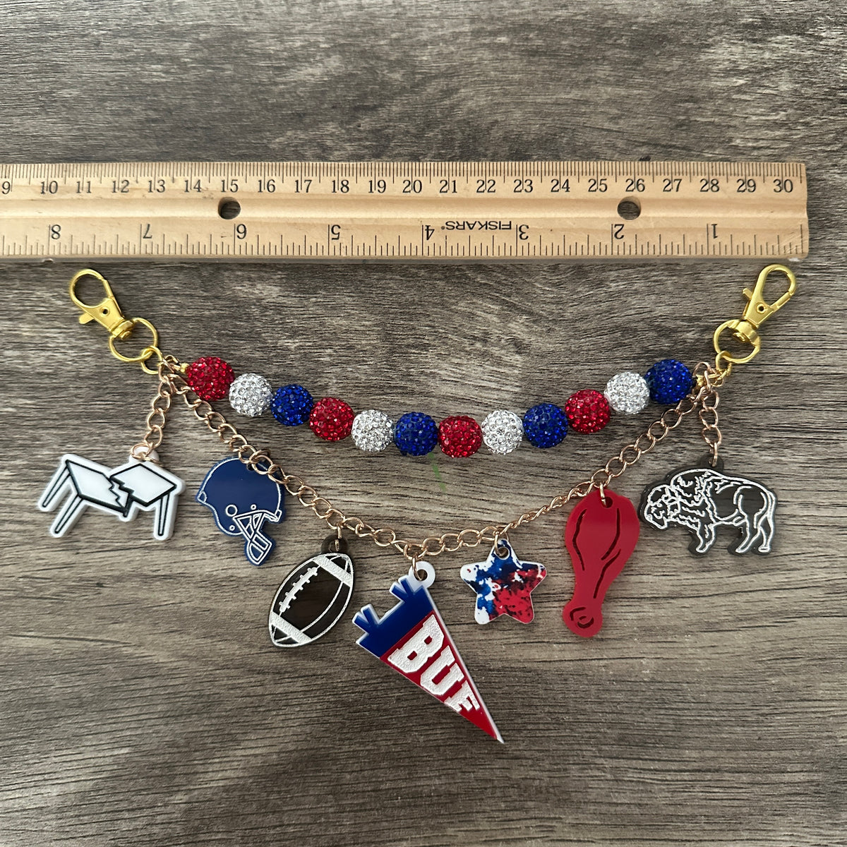 Buffalo Bag Charm #1
