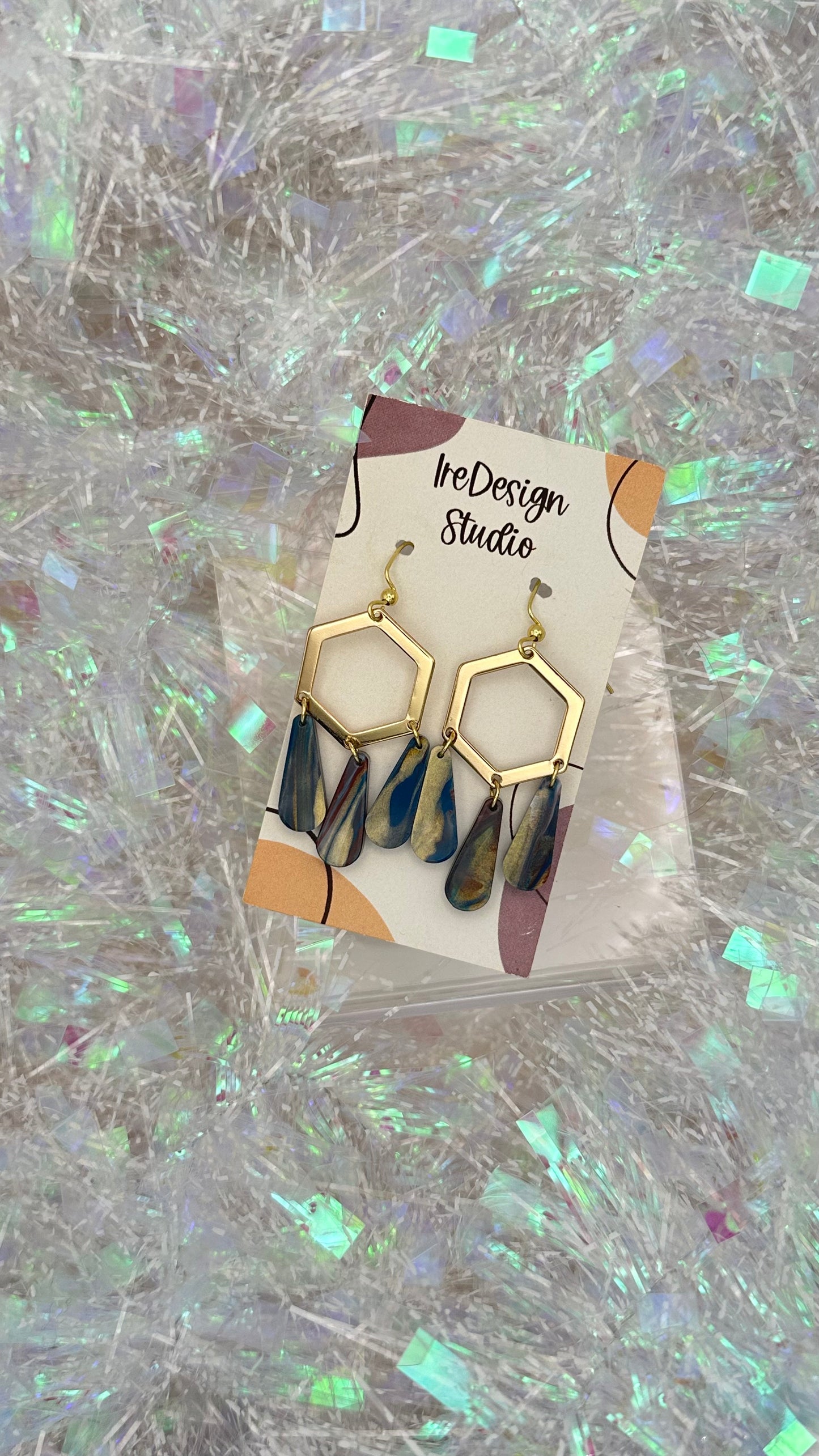 Lorelei Earrings in Boho Paint