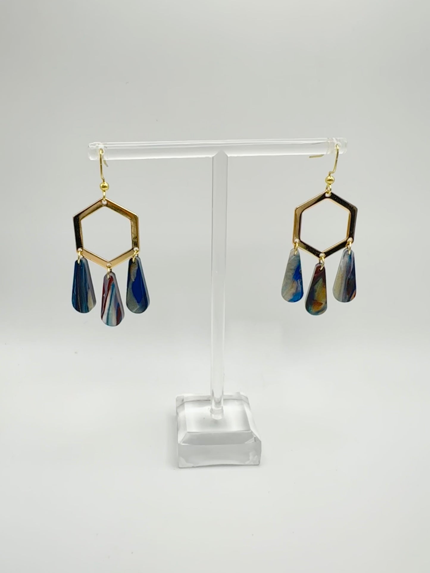 Lorelei Earrings in Boho Paint
