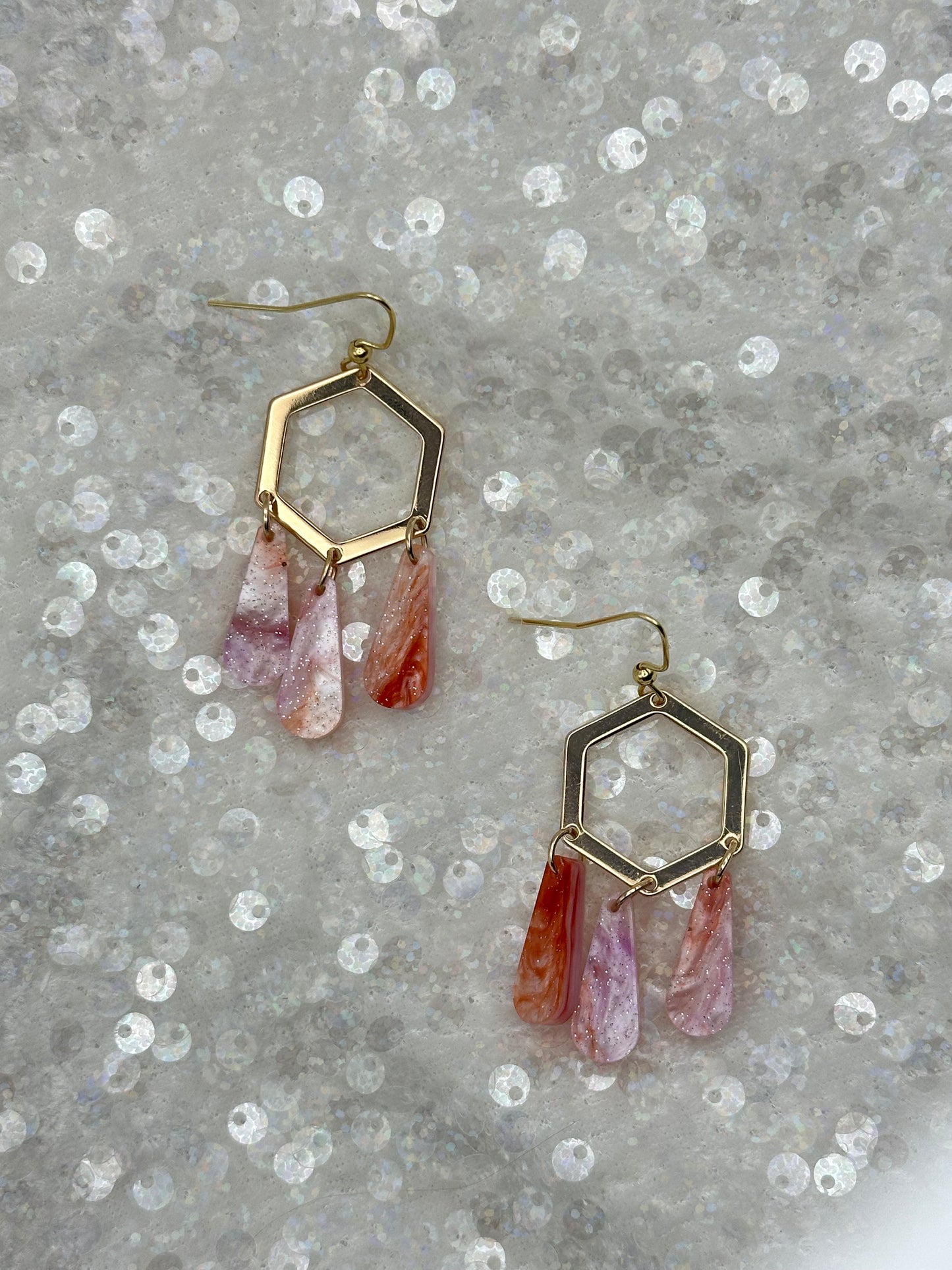 Lorelei Earrings in Retro Potion