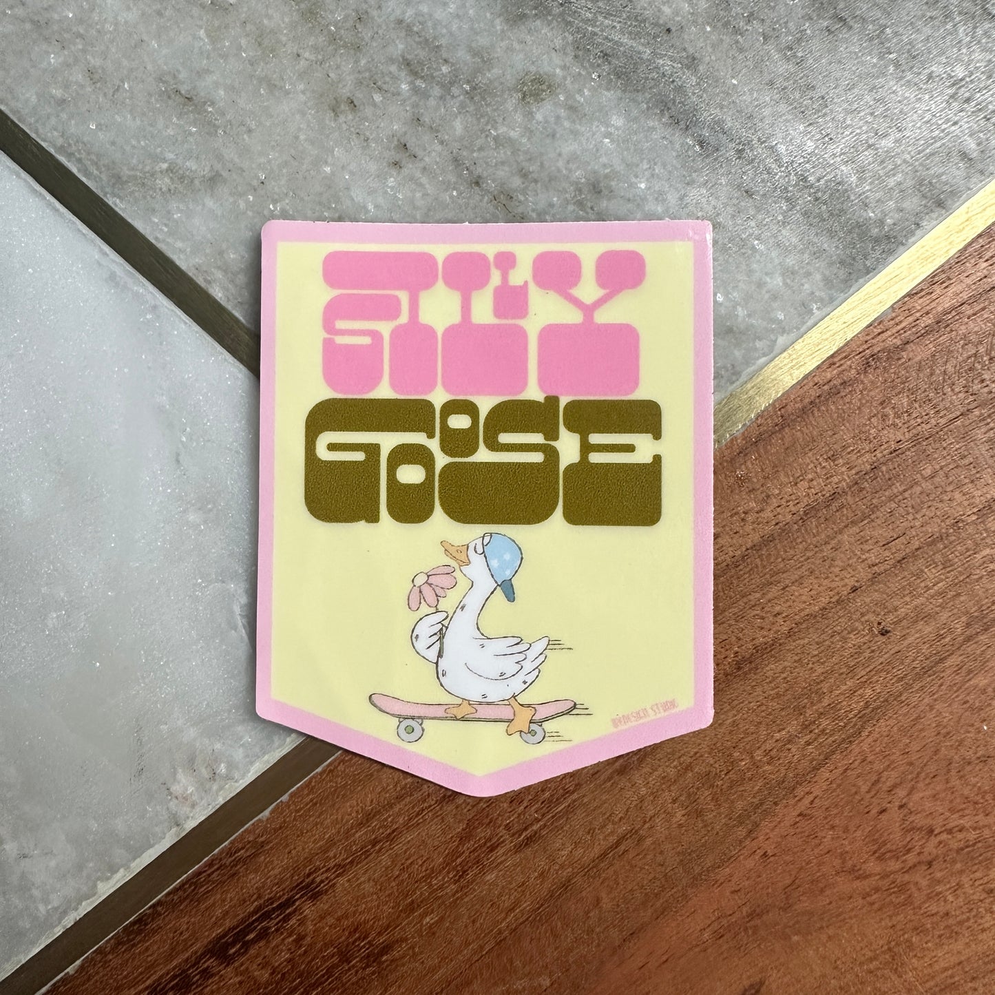 Silly Goose- Sticker