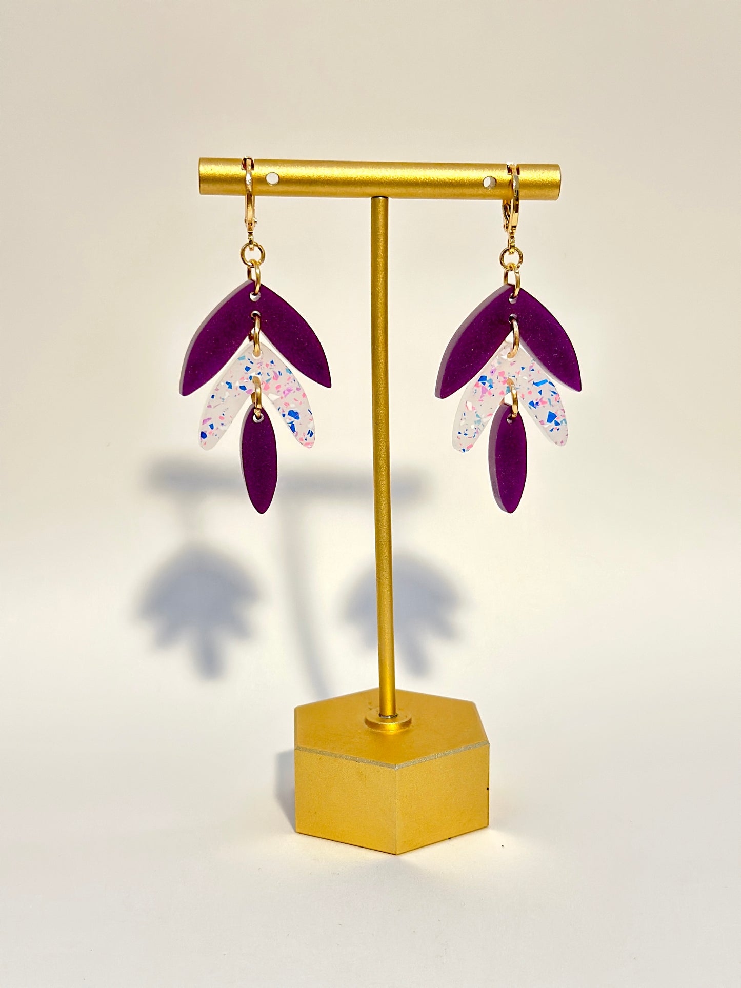 Roxy Earrings in Purple