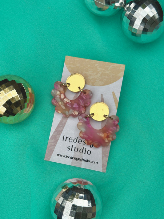 Emmeline Earrings| Showgirl Confetti