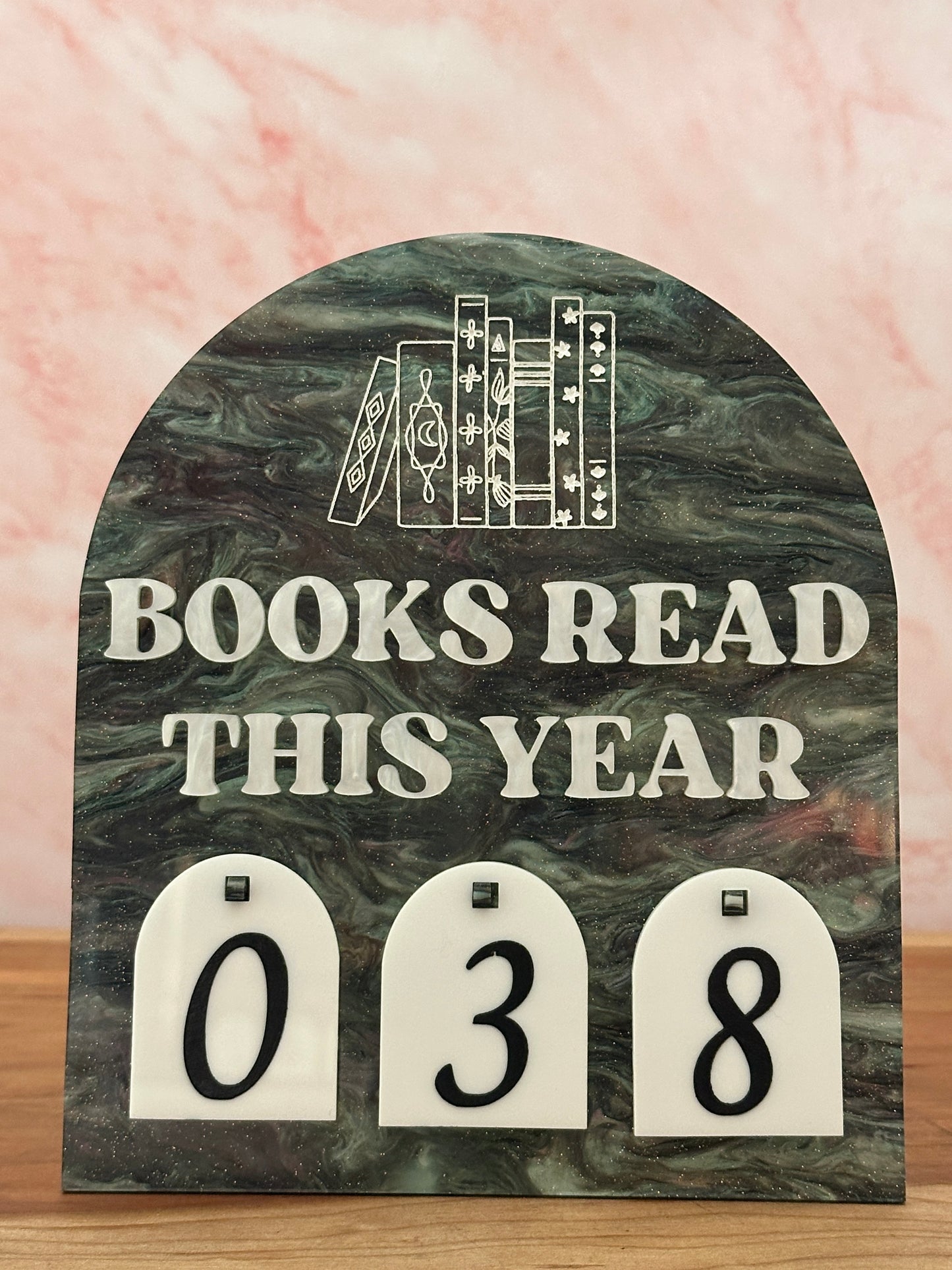 Book Tracker *midnight bookstack*