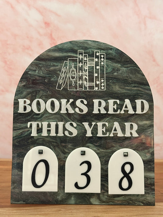 Book Tracker *midnight bookstack*