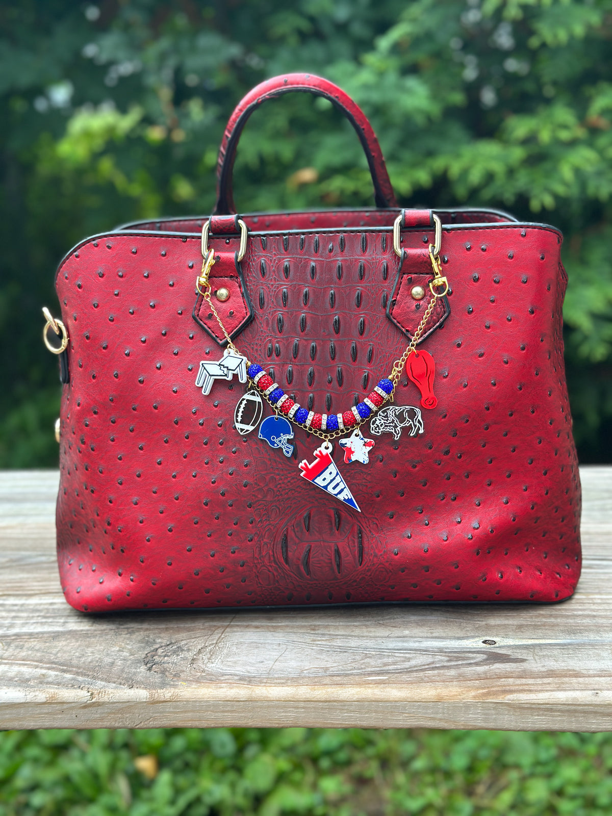 Buffalo Bag Charm #12