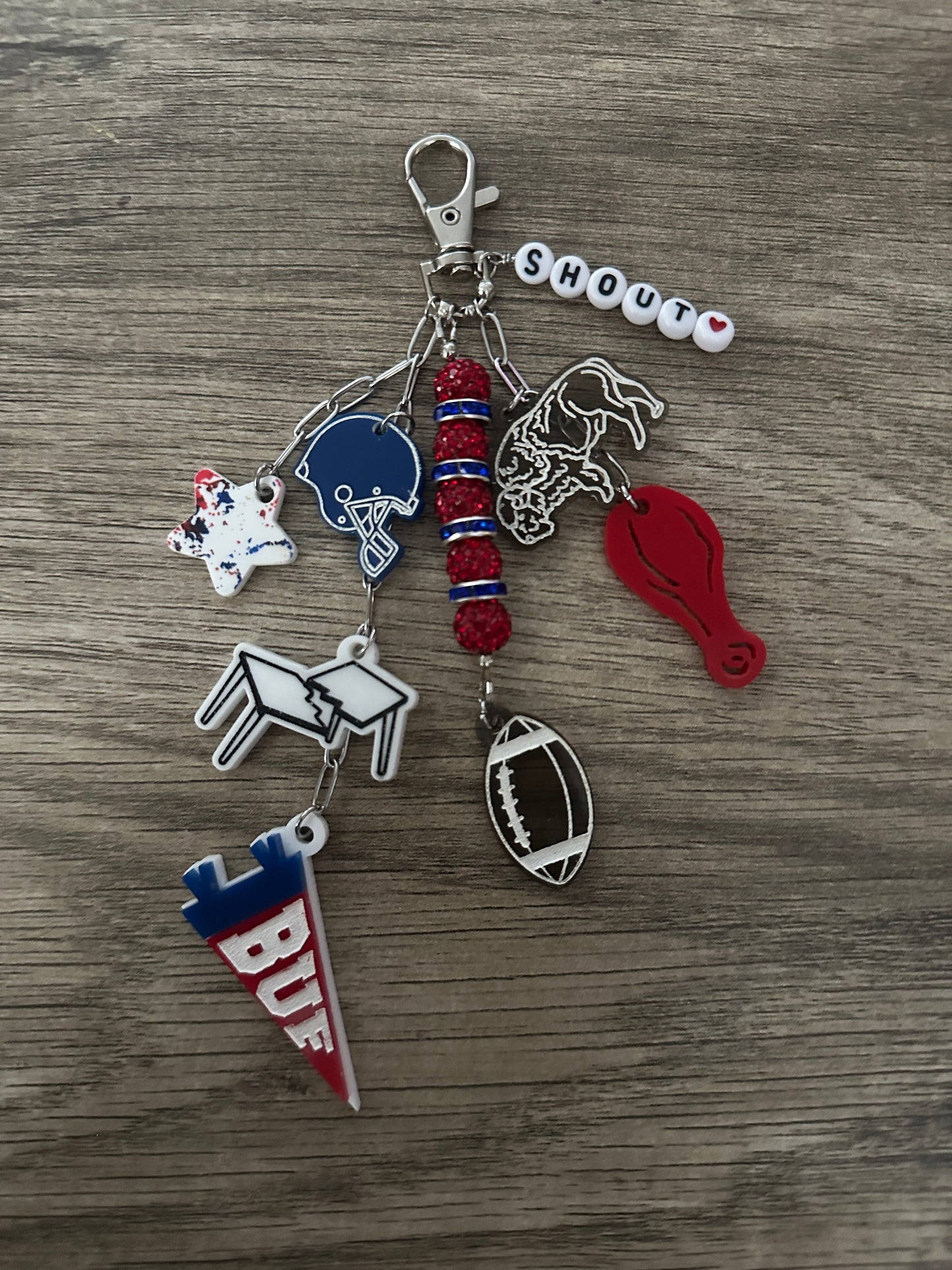 Buffalo Bag Charm #7