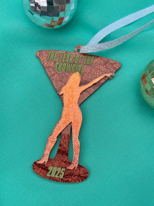 the year of the showgirl ornament