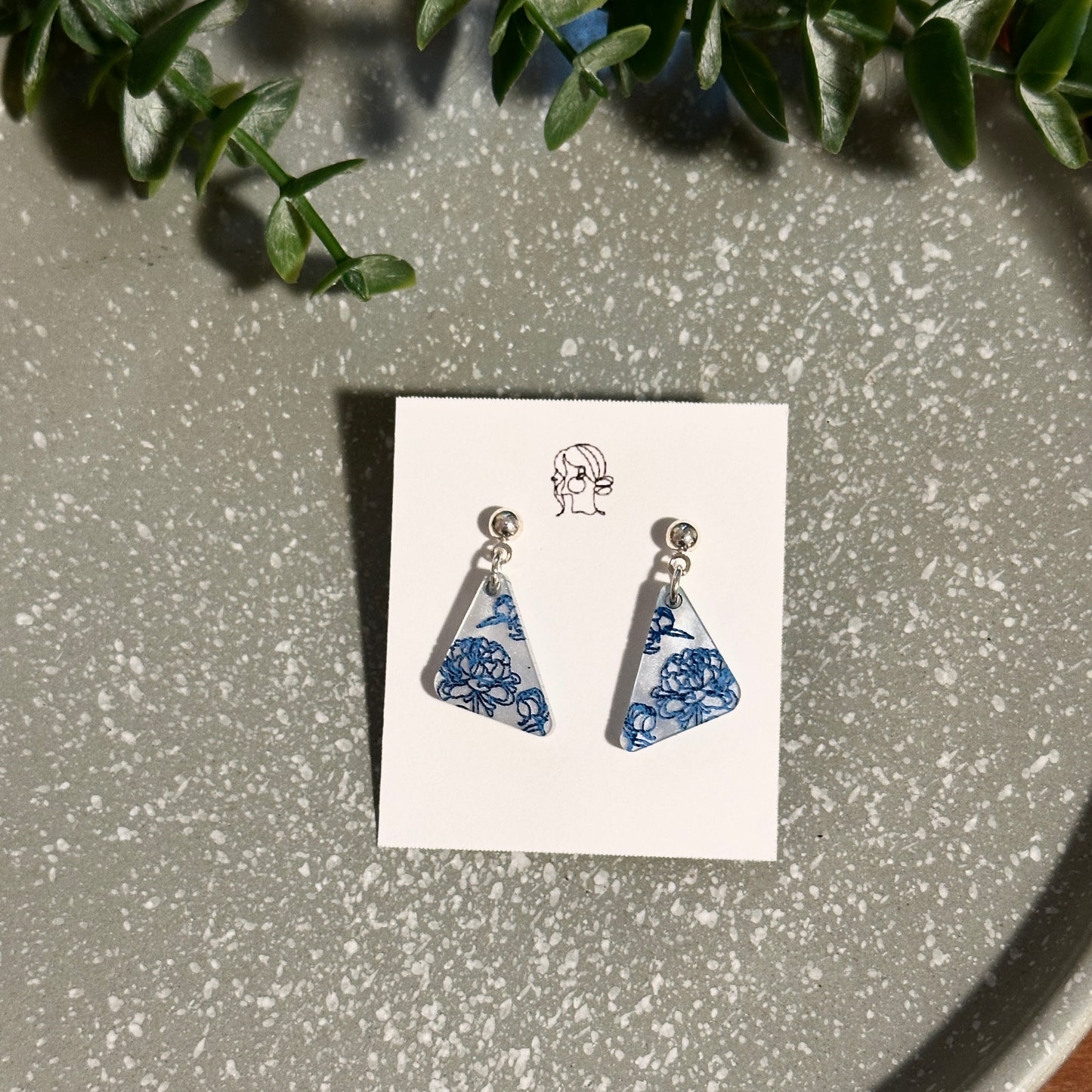 Mini Hydrangea Earrings