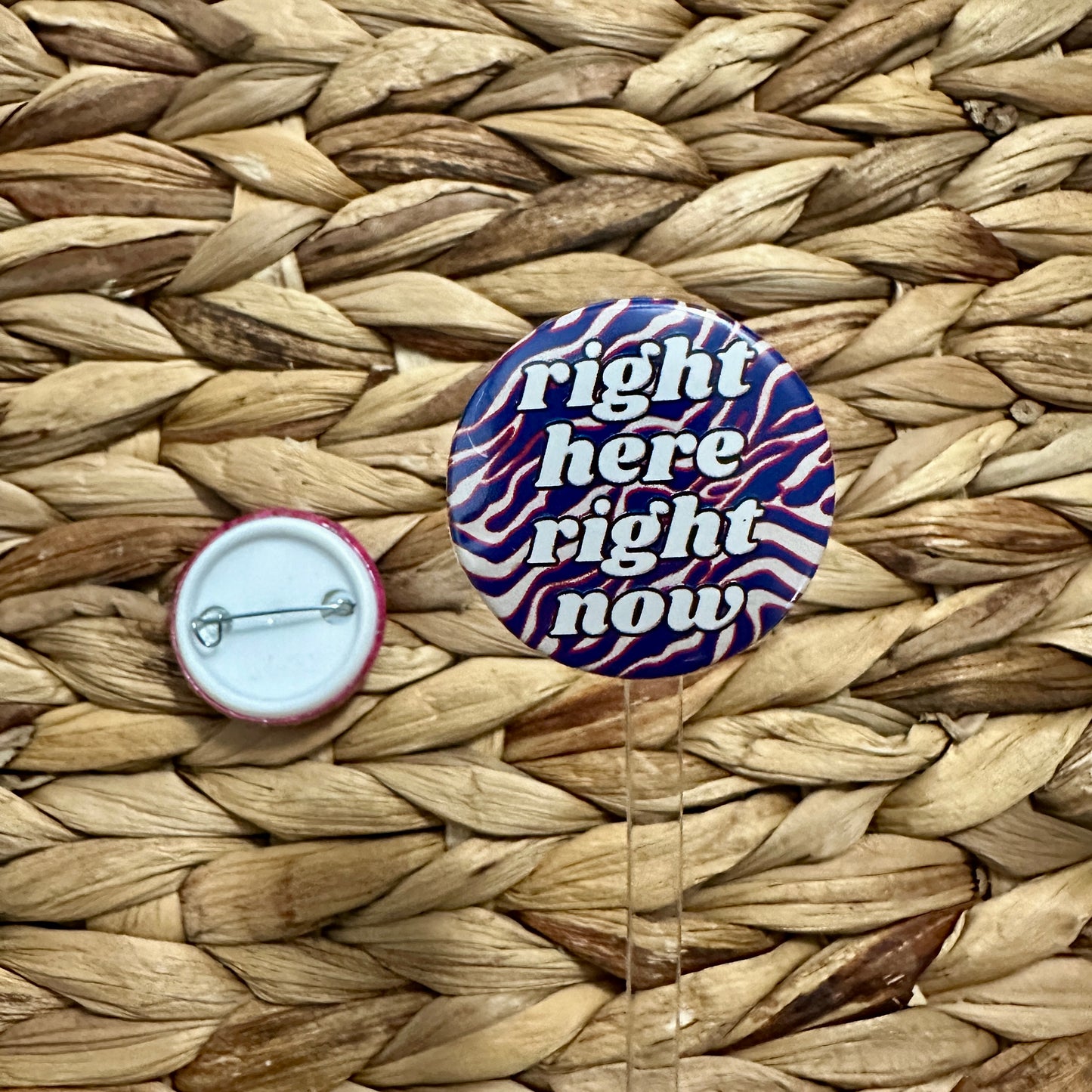 Right Here Right Now | Button