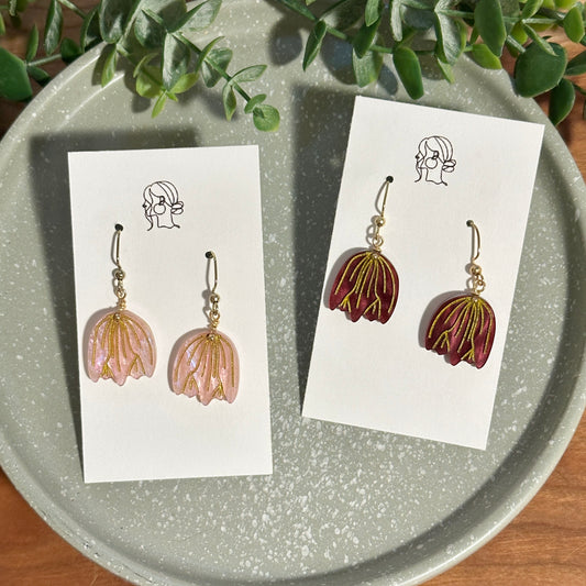 Tulip Drop Earrings