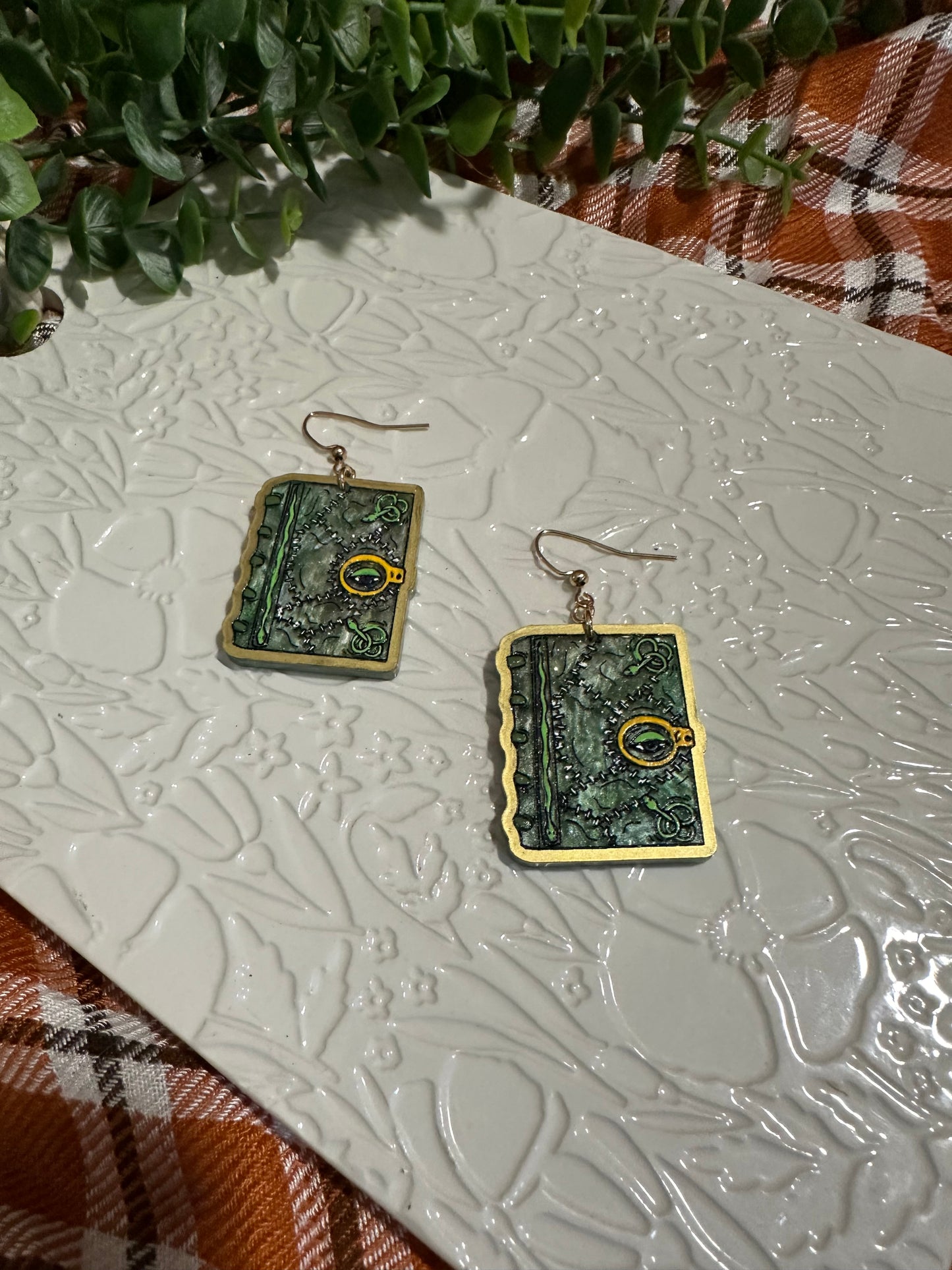 Spell Book Earrings | Hocus Pocus Inspired Earrings