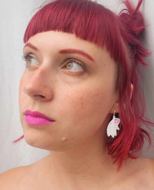 Bejeweled Ghostie Earrings