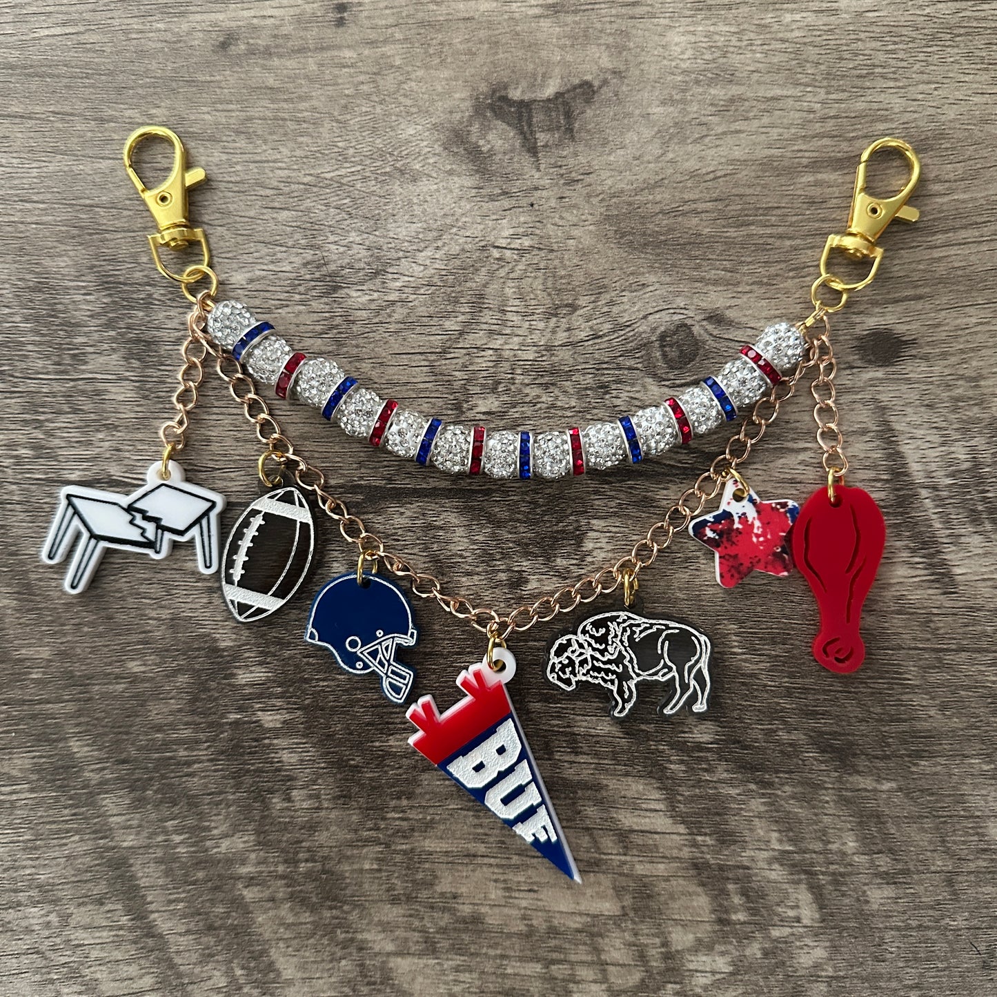 Buffalo Bag Charm #5