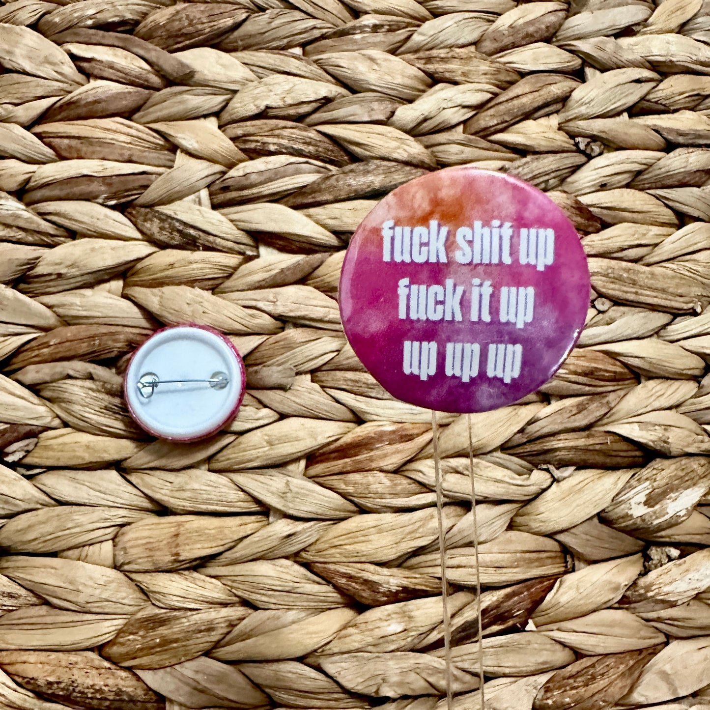 Fuck Shit Up | Button