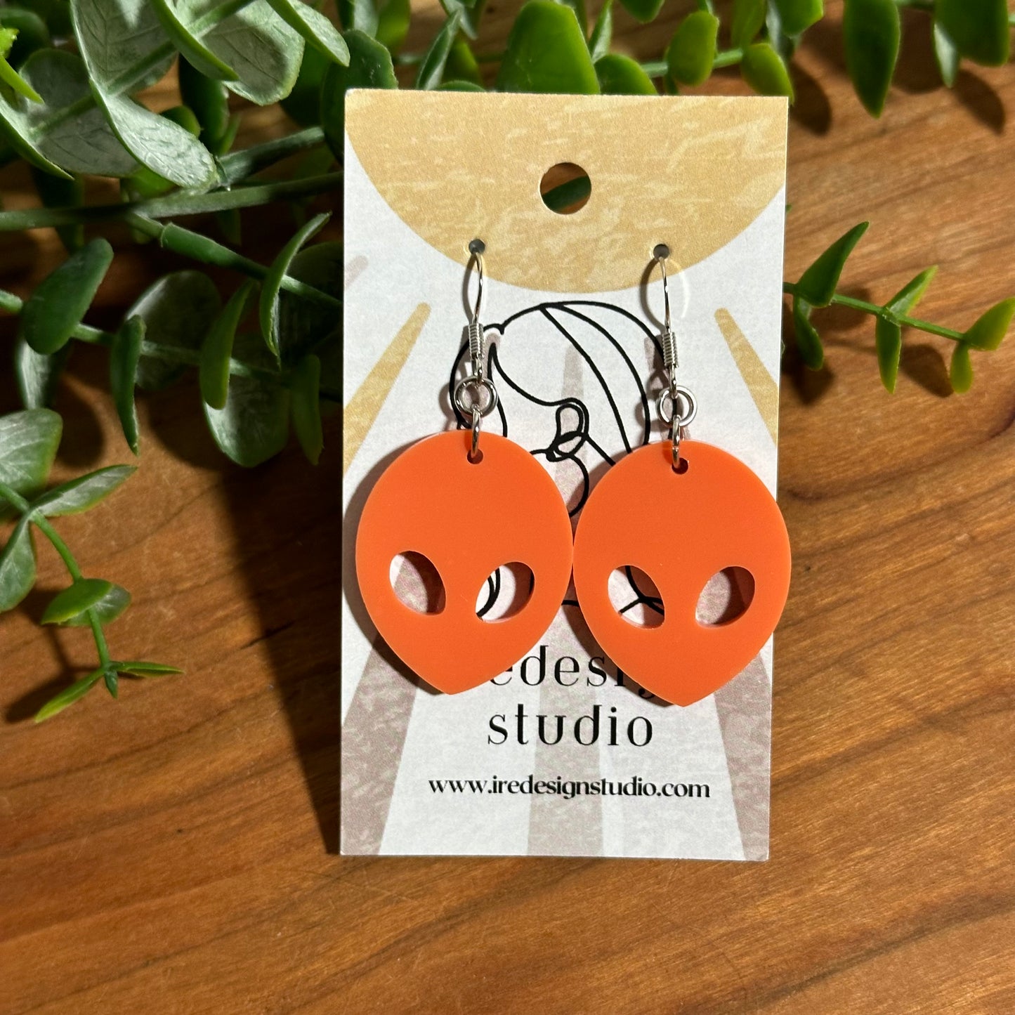 Alien Earrings