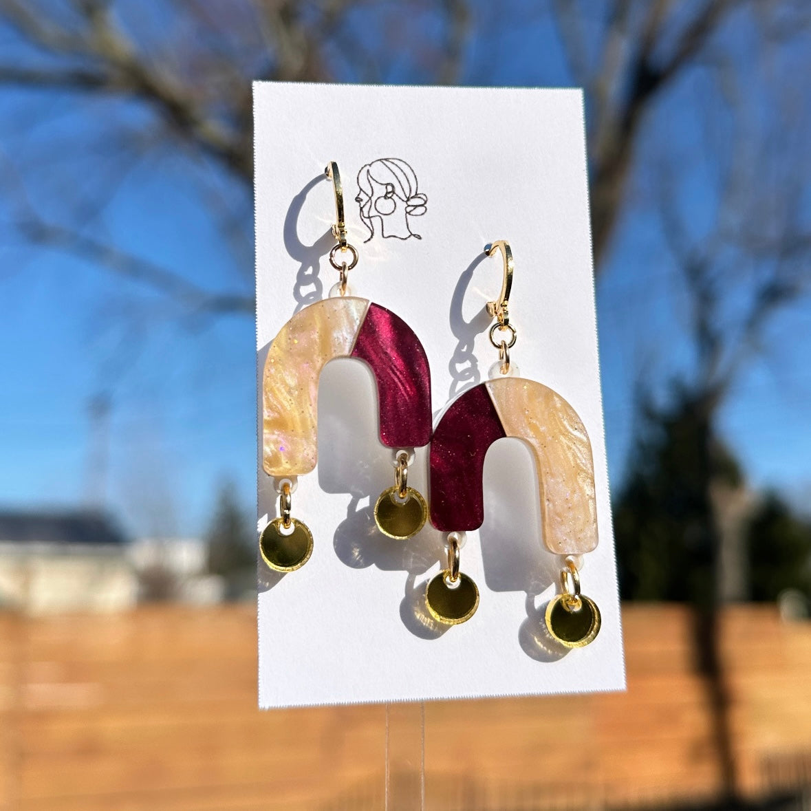 Mia Arch Earrings
