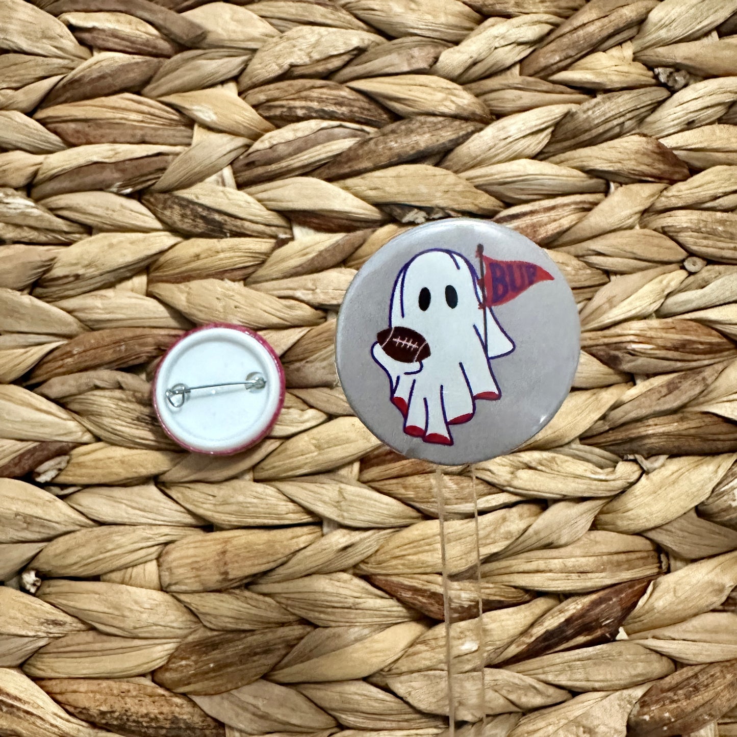 Buffalo Ghost | Button