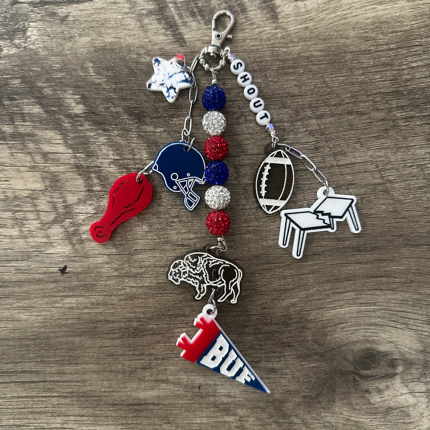 Buffalo Bag Charm #8