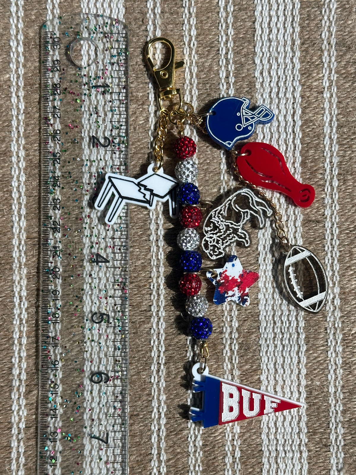 Buffalo Bag Charm #17