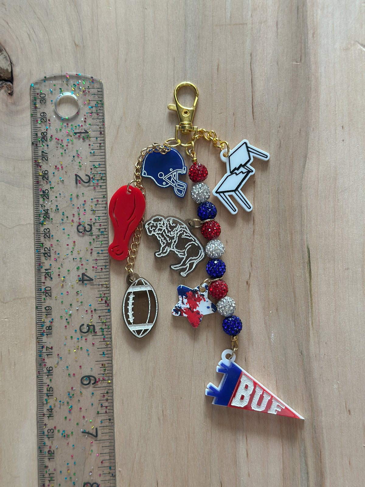 Buffalo Bag Charm #17