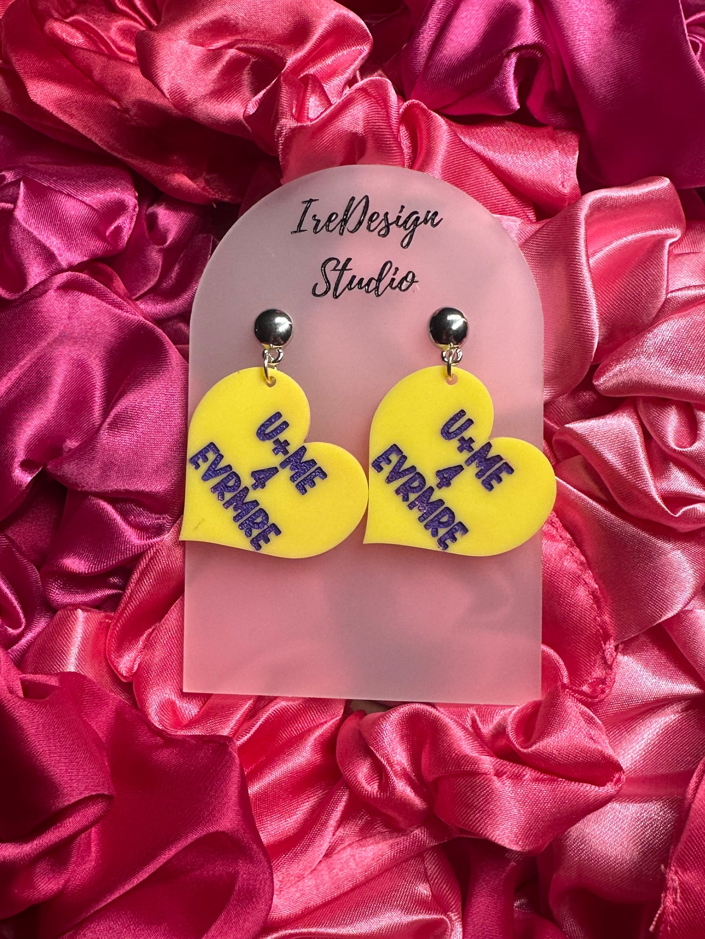 TS Conversation Heart Earrings