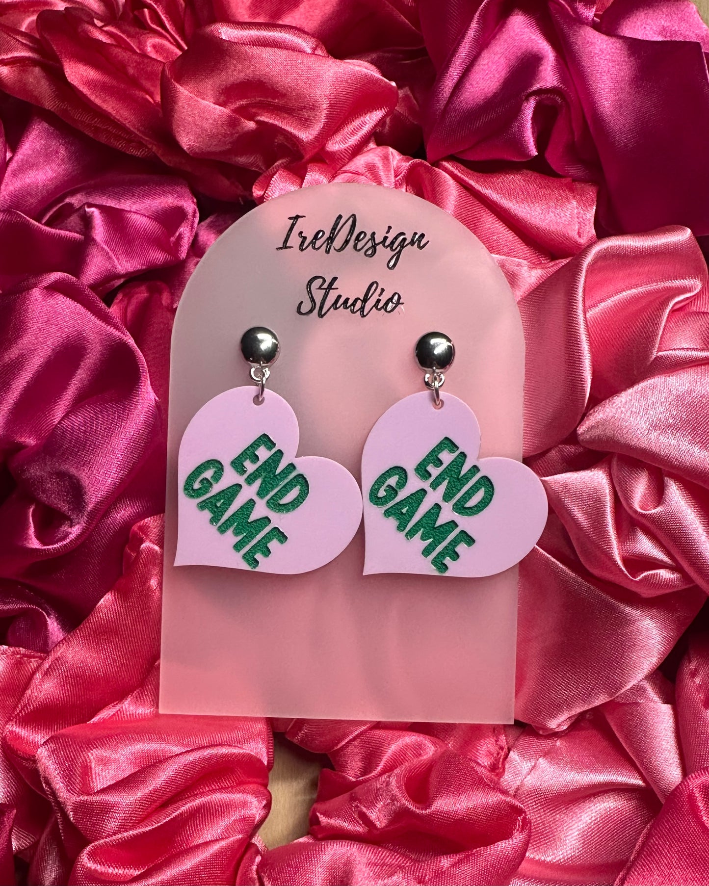 TS Conversation Heart Earrings