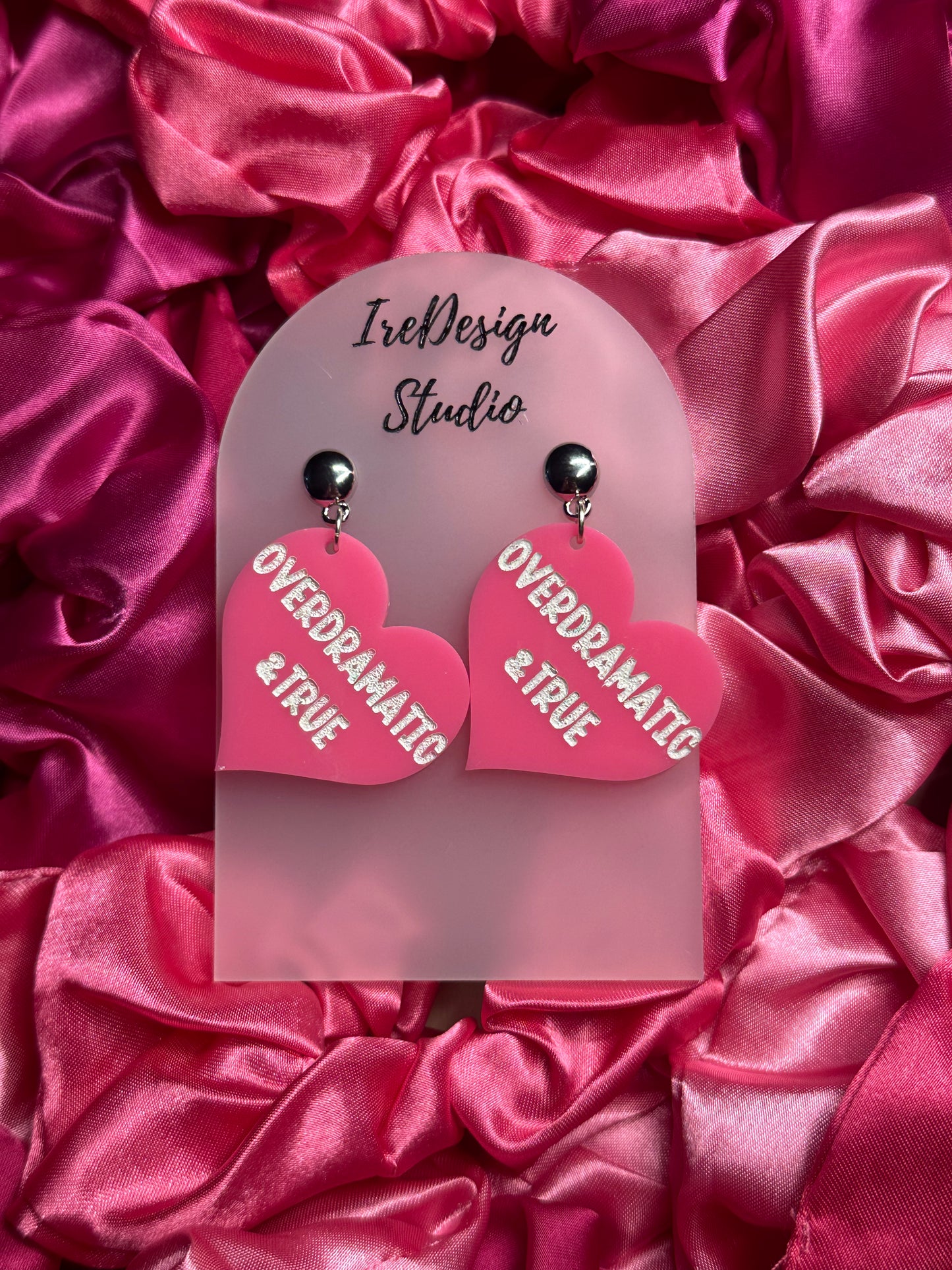 TS Conversation Heart Earrings