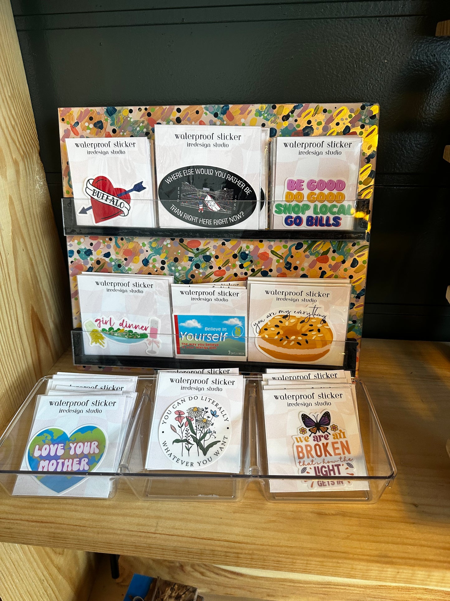 Custom Sticker Display Deposit