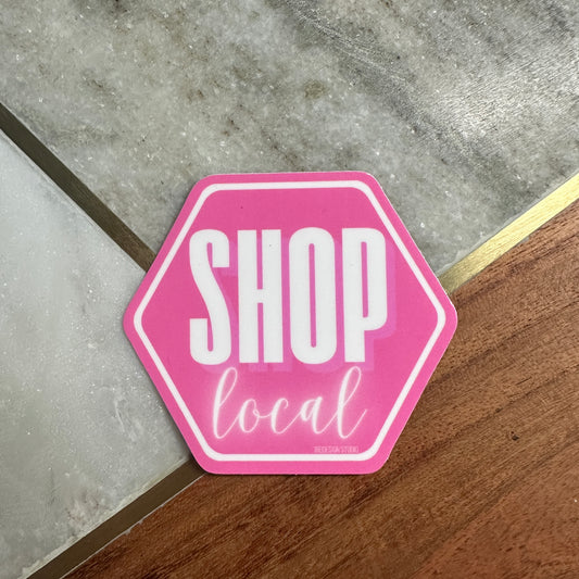 Shop Local- Sticker