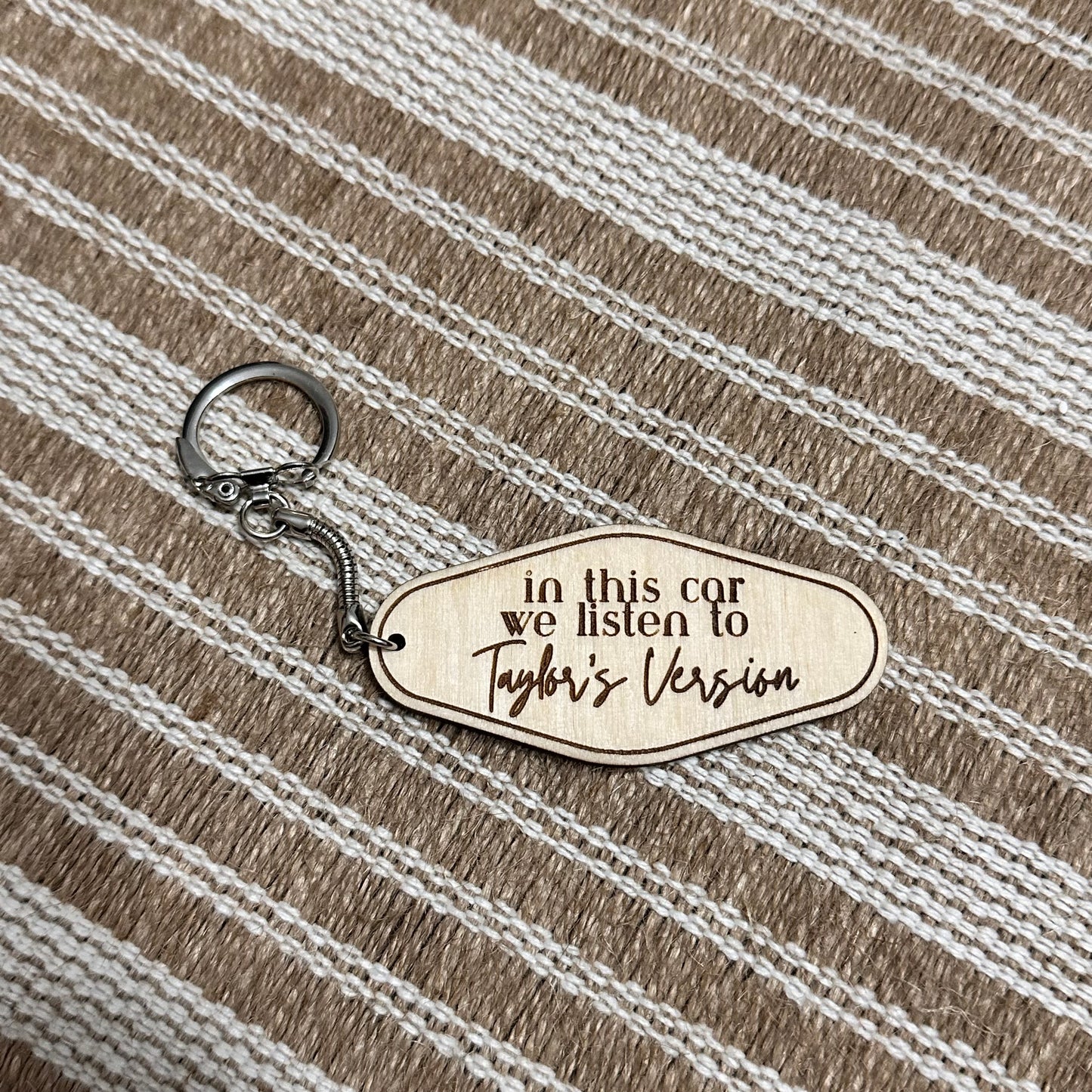 Taylor's Version Keychain