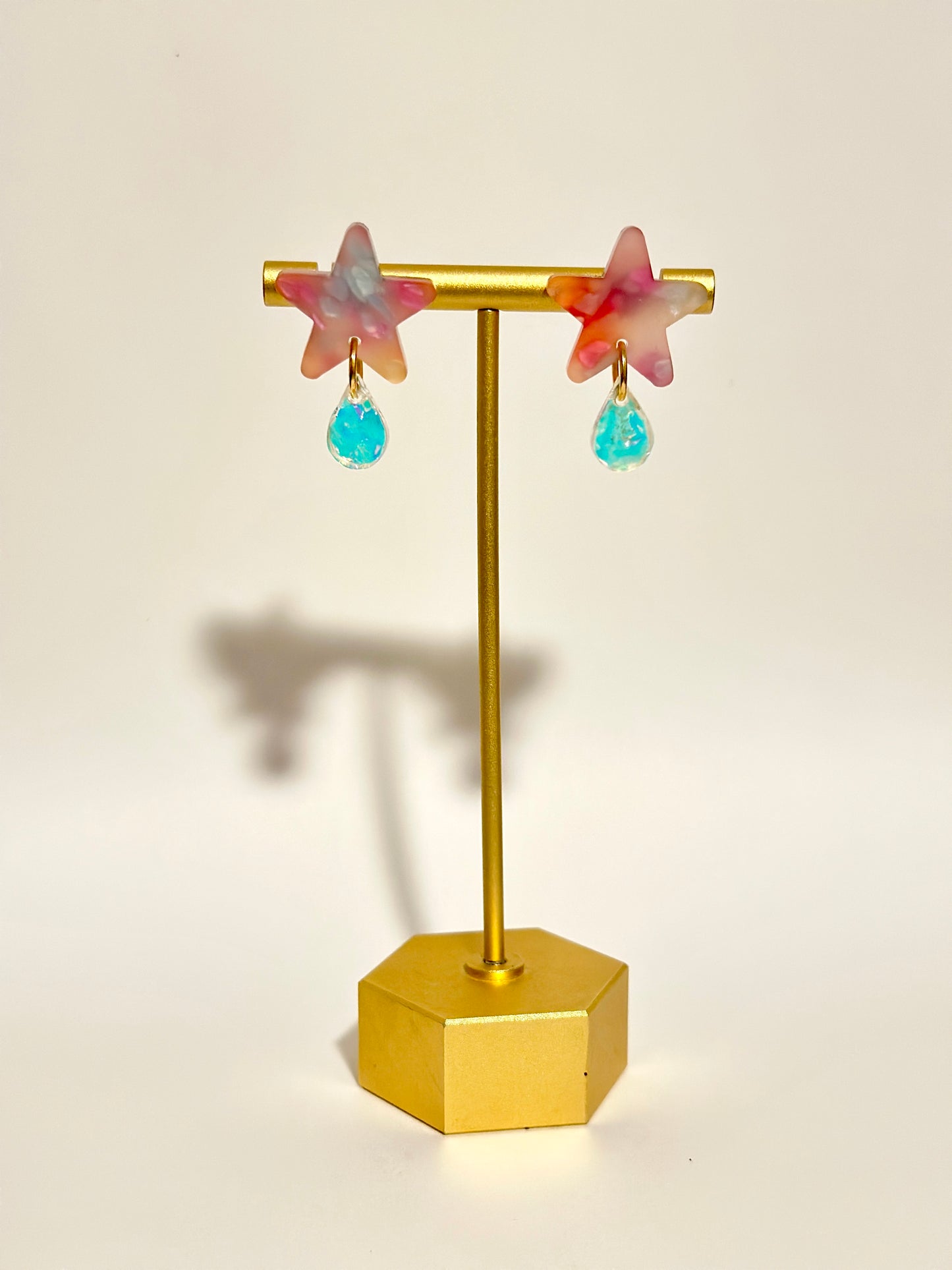 Star Drop Earrings