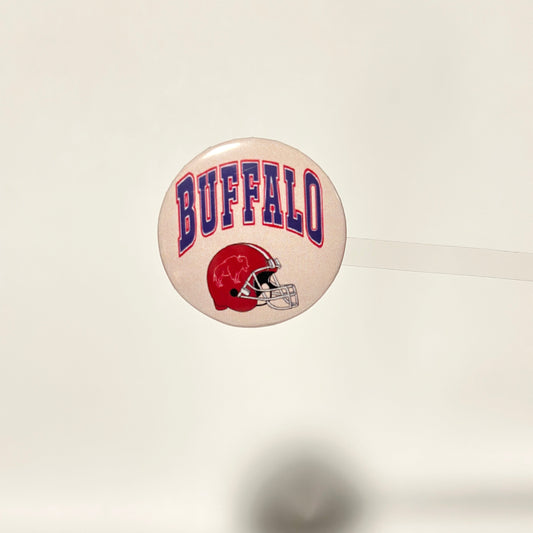 Buffalo Helmet | Button