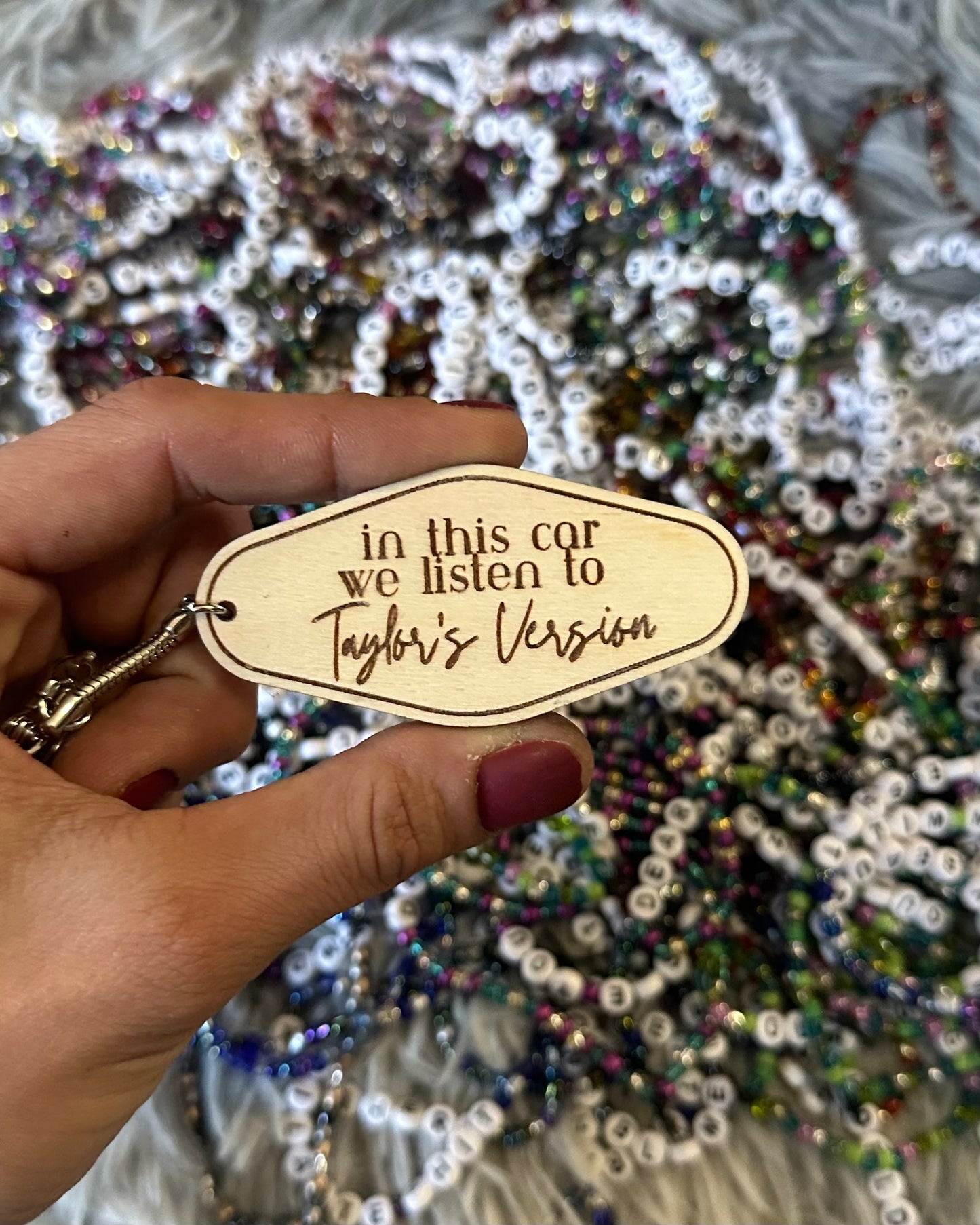 Taylor's Version Keychain