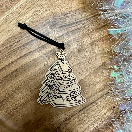 Bookmas Ornament