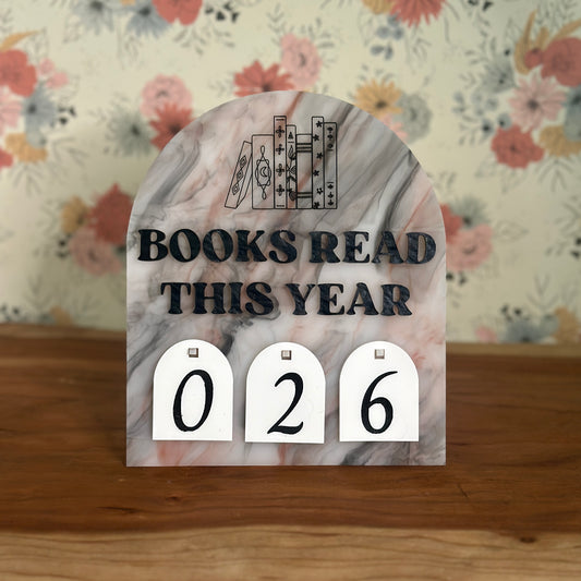 Book Tracker *garnet quartz*