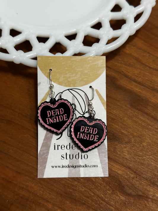 Anti-Valentine Earrings