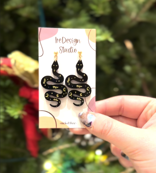 Sansa Earrings- Serpent Collection