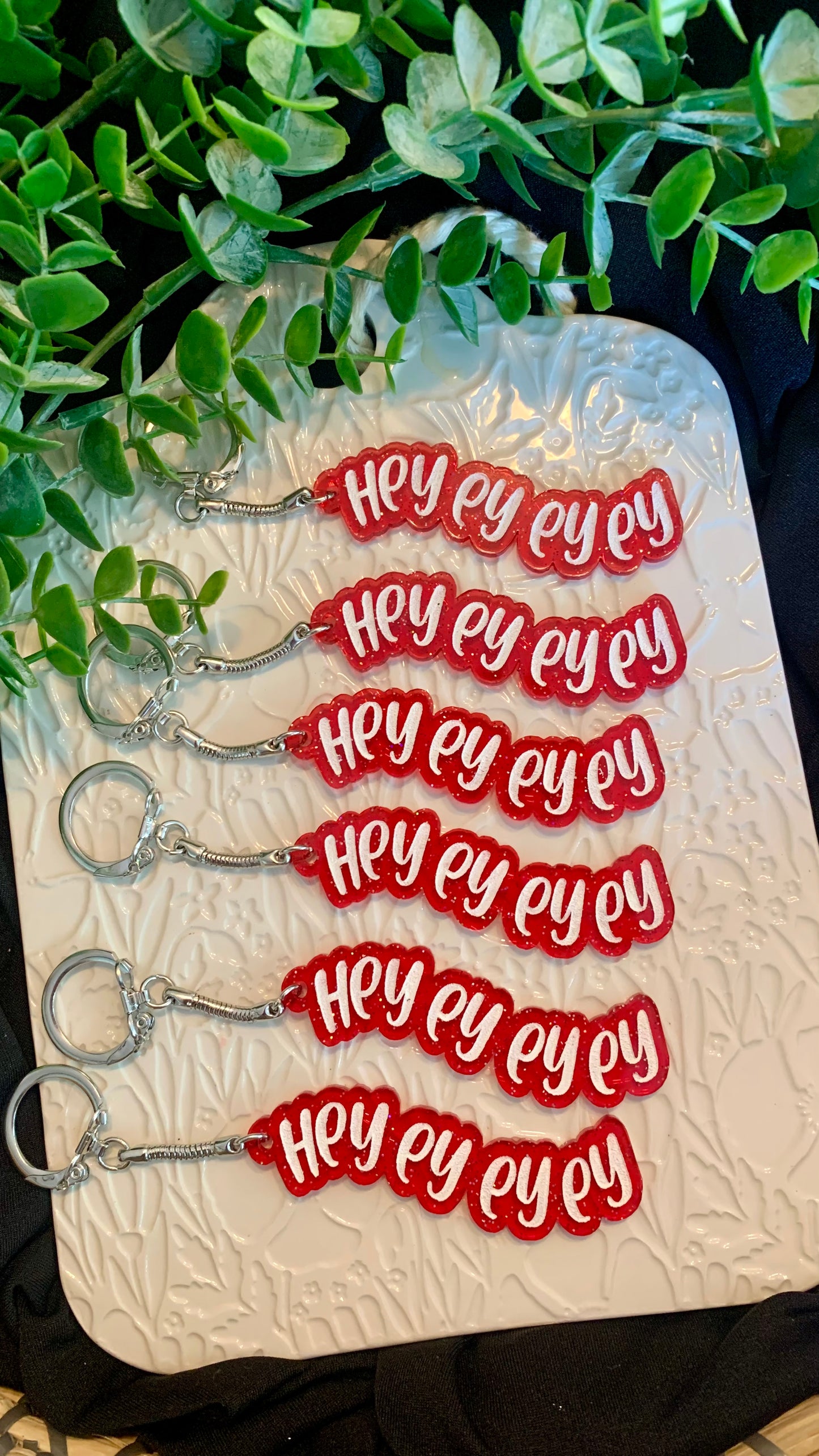 Hey Ey Ey Ey Keychain